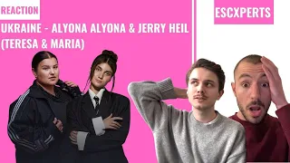 REACTION: UKRAINE 🇺🇦 - alyona alyona & Jerry Heil (Teresa & Maria) - Eurovision 2024 - ESCXPERTS