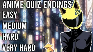 Anime Quiz - 40 Endings (Easy - Very Hard)