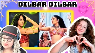 Dilbar Dilbar REACTION!| Original vs. Remake| Sushmita Sen| Nora Fatehi #norafatehi #sushmitasen