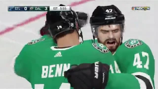 NHL 19 - St. Louis Blues Vs Dallas Stars Gameplay - NHL Preseason Season Match Sep 18, 2018