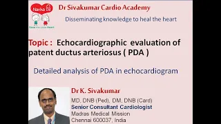 1/5 Echocardiographic evaluation of patent ductus arteriosus (PDA)