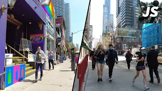 Upper Jarvis & Church Wellesley Village | Toronto Walk (May 2022)