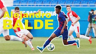 Alejandro Balde - FC Barcelona's Latest Promotion | Skills, Assists & Defending