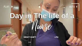 Day in The Life Of a Night Shift Nurse | LPN Edition | Vlogmas