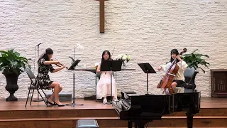 A Town with an Ocean View by J.Hisaishi performed by Trio (Irene Park, Anne Park, and Ella Chae)