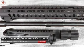 What Makes a Patriot Ordnance Factory AR Upper Special?