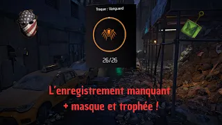 Traque de Kelso [THE DIVISION 2] Avoir tous les dossiers + le trophée de sac à dos !