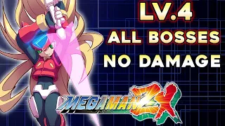 Mega Man ZX - Model OX vs All Bosses [No Damage/Hard Mode]