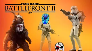 Battlefront 2 Funny Moments - Ewok Hunt, Scary Moments