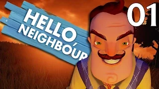 🔥 Zagrajmy w Hello Neighbor [#1] CO KRYJE PIWNICA SĄSIADA?! (Alpha-2)