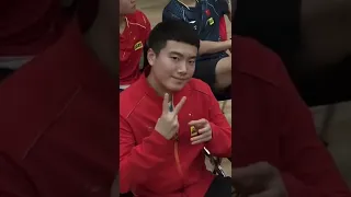 Good ball to keep Ma Long and Liu Shiwen #tabletennis #pingpong #shortvideo #malong #Liushiwen