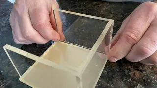 Gluing Plexiglass with UV Activated Glue