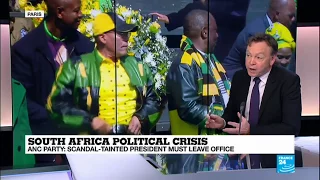 South Africa: "What has been president Zuma's reaction, we don't know yet"