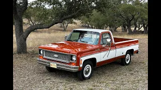 1974 C20 Camper Special