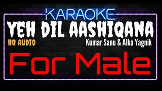 Karaoke Yeh Dil Aashiqana For Male HQ Audio - Kumar Sanu & Alka Yagnik Ost. Yeh Dil Aashiqana