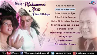 Best of mohammed Aziz A Tribute To The Singer ¦ Superhit 80/90,s hindi venus geet ¦audio Jukebox ¦