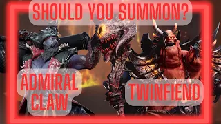 Should You Summon? - Twinfiend/Admiral Claw Ancient Banner - 01/13-01/15 - Watcher of Realms