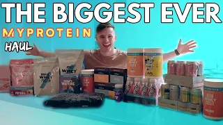 THE BIGGEST MYPROTEIN HAUL YOU'VE EVER SEEN