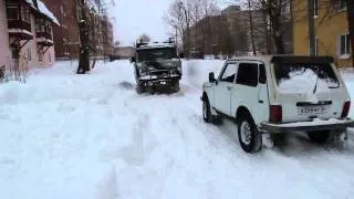 Снегопад в Краснотурьинске. Видео и монтаж: Дмитрий Латышев/ www.krasnoturinsk.info