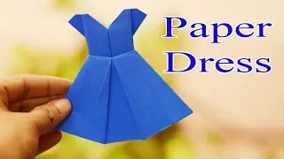 Origami dress: How to make paper origami dresses - Origami wedding dress| DIY Origami Paper Crafts