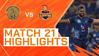 2023 Abu Dhabi T10, Match 21 Highlights: Northern Warriors vs Deccan Gladiators | Season 7