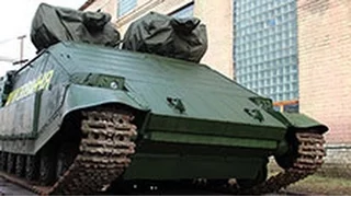 Новейший украинский «танк» назвали помесью трактора и мусоровоза