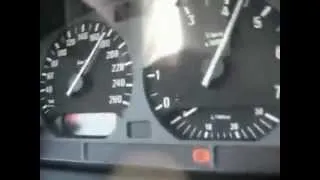 Bmw 325i e36 top speed!!