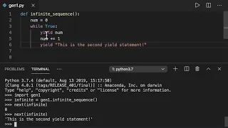 Generators in Python