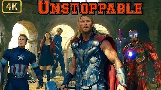 Avengers vs Ultrom - Battle of Sokovia | Unstoppable | Avengers Age of Ultron (2015) Movie Clip HD