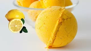 Lemon Essential Oil Bath Bomb ( DIY Saturday Season 2 Episode 26) Lemon Bathbomb DIY