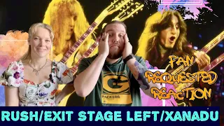 Fan Requested Reaction:Kayla & Eddie React to RUSH Performing Xanadu at Exit Stage Left Tour 🔥🔥🔥