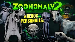 NUEVOS PERSONAJES DE ZOONOMALY CAPITULO 2 "THE RHINO, MONSTER SPIDER,SNAKE, HORSE,OCTOPUS" | Maylea