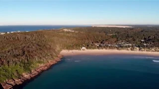 One mile beach Nelson bay