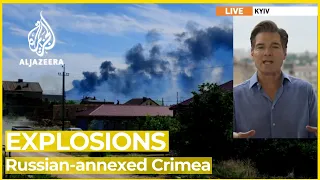 Explosions in Crimea: "It's something of a mystery"