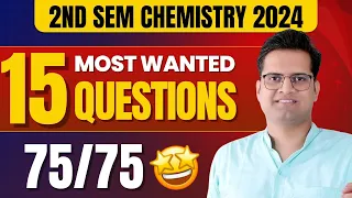 B.Sc 2nd Semester Chemistry Most Important Questions!Be DKDian