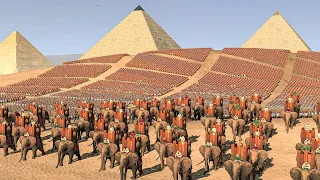 CARTHAGE vs EGYPT (46K Men Battle) - Total War ROME 2 (If Hannibal Invaded Egypt)
