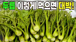 두릅 보이면 무조건 사 오세요✔️ 이 정도로 맛있는 두릅요리 또 없습니다!