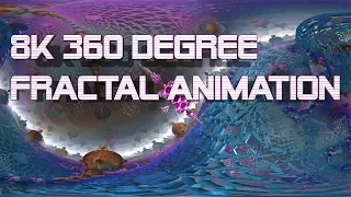 I made a 360 degree 8k 3d fractal animation... and I don't even have a 4k monitor