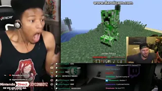 etika reacts to minecraft die (you will cry)