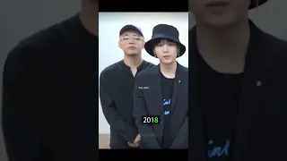 Taehung and Yoongi 2014 - 2021 #taehyung #yoongi #v #suga