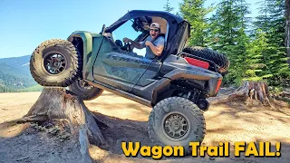 Naches Trail is TOO Difficult for Wagons! - Yamaha RMAX | Part 7