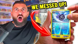 I Discovered an Error God Pack of Pokemon Cards!