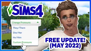 PRONOUNS UPDATE is Here!! (Sims 4 May 2022)