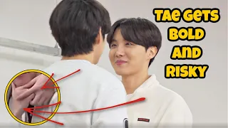 VHOPE : Tae Gets Bold And Risky For Hobi | VOPE Moments