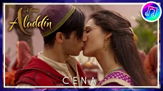 Cena Dublada: "Aladdin e Jasmine Ficam Juntos" - Aladdin (2019)