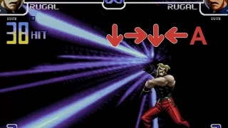 KOF 2002 Combos de Rugal Paso a Paso