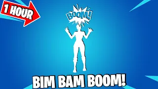 FORTNITE BIM BAM BOOM EMOTE 1 HOUR DANCE! (Icon Series)