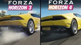 Forza Horizon 4 vs Forza Horizon 3 | Direct Comparison