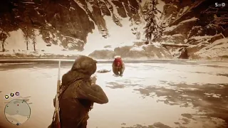 The correct way to kill a bear in Red Dead Redemption 2