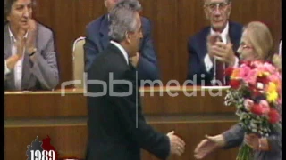 Erich Honecker steps down, October 18, 1989